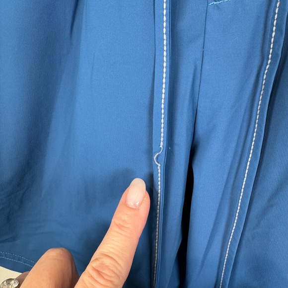 Brutal Buddha Shorts Blue Lined Elastic Pull On Waist Gym Workout Size Xlarge XL - Picture 10 of 11